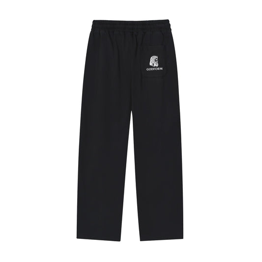 Reflection Striped Straight-Leg Sweatpants